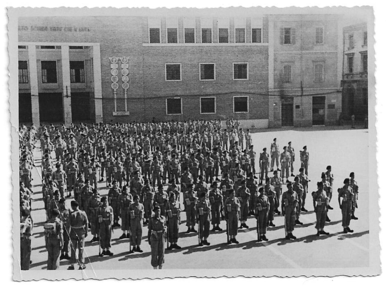 No.2 Commando parade Ravenna Italy 1945