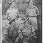 Photos of Mark Jennings and a few of his No. 11 Cdo. comrades