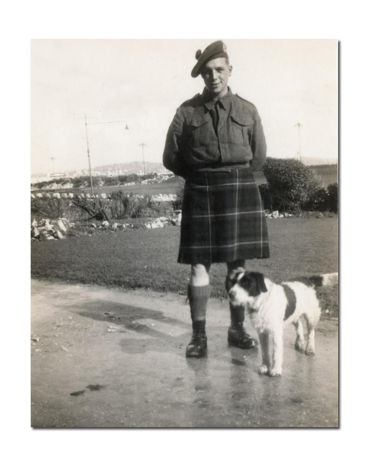 Pte. Fred Wilkes, No.2 Commando 5 troop. Ayr Jan/Feb.1942. POW St Nazaire.
