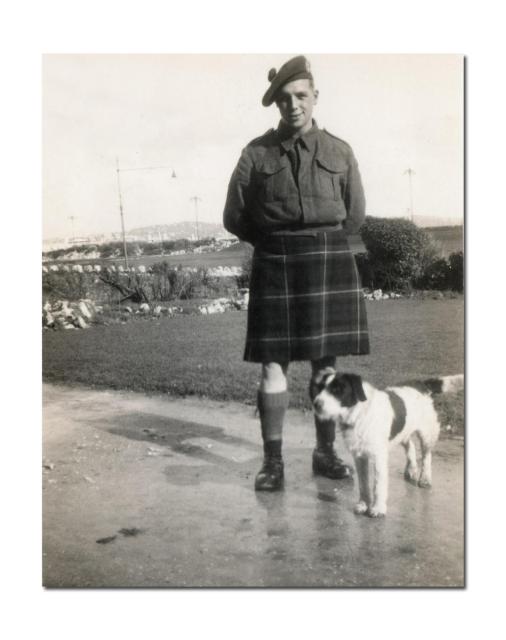 Pte. Fred Wilkes, No.2 Commando 5 troop. Ayr Jan/Feb.1942. POW St Nazaire.