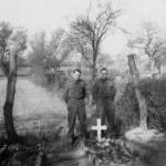 The original grave of Marine Thomas Vardy MM