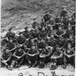 L'écarde quarry, Amfreville, 16th July 1944 - medal presentation ceremony