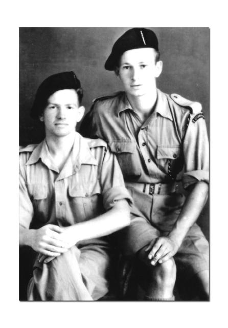 Bill Bleach and P.R.A. Abbey, No.2 Commando 10/8/44
