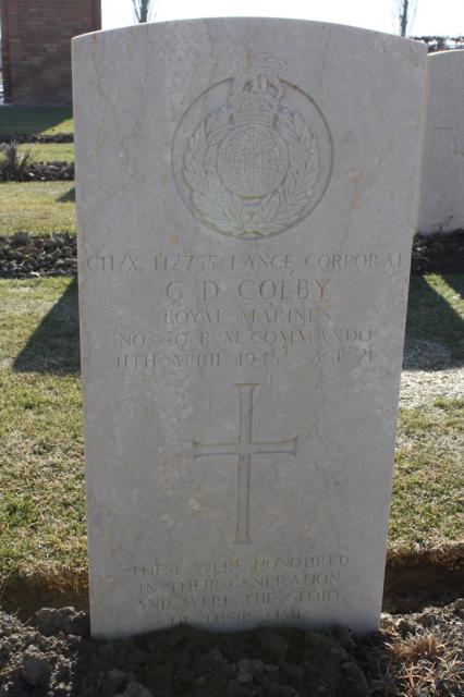 Lance Corporal Gordon David Colby