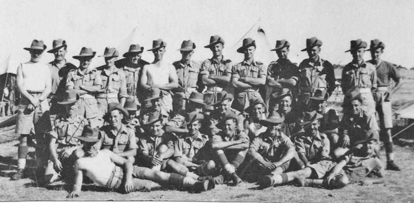 Billy Moore, Mick Collins, Geoff Hill, and others, No.5 Commando 5 Troop