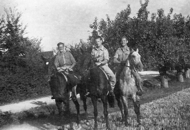 Austria - Bernard Edwards on the left