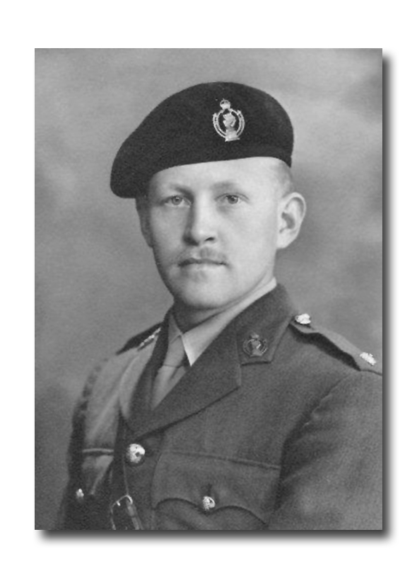2nd Lieut. Jack Barlow after leaving No.2 Commando