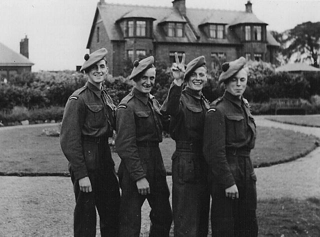 Bernard Edwards, Eddie Cox, Ray Buckby, No.2 Commando 1 Troop