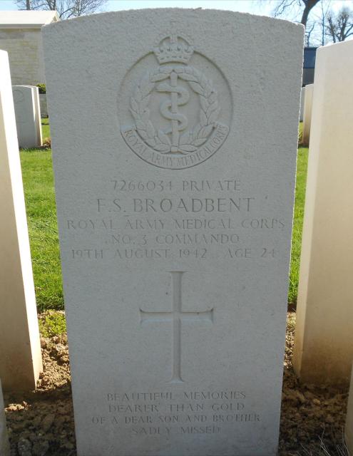 Private Fred Broadbent