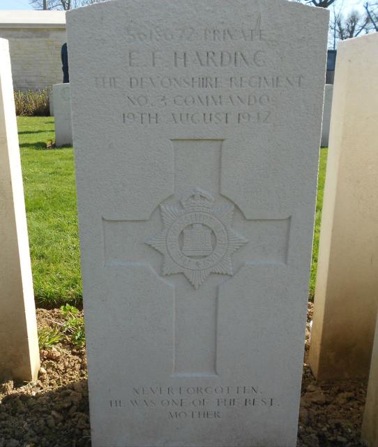 Private Ernest Harding