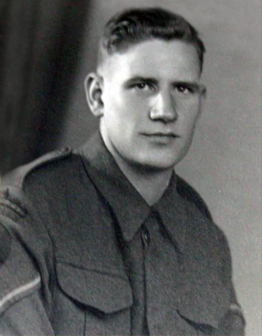 Corporal Thomas Peck Hunter VC, 43RM Commando killed in action 3/4/45 Lake Comacchio.