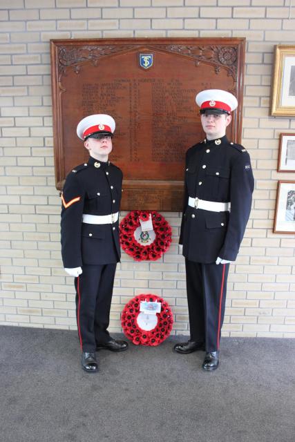Cadet L/Cpl Mark Morham and Marine Cadet 2 Moray Horn