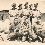 Dougie Martin and others Amriyah Camp, Egypt  Aug 1941