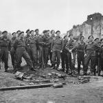 No.3 Commando officers at Limehouse 1944