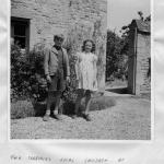 "Two charming local children at Le Plein"