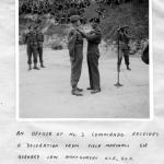 Captain Gordon Pollard MC MM, No.3 Commando. L'écarde quarry, Amfreville 16/7/1944.