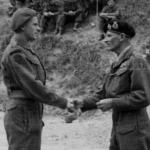 Captain Peter Tasker MC, RAMC and No.6 Cdo. L'écarde quarry, Amfreville 16/7/1944.