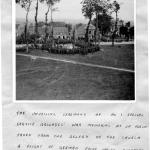 The unveiling ceremony of the No.1 SS Bde Memorial at le Plein ceremony