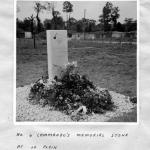 No.6 Commando Memorial stone at le Plein