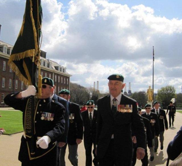 Fred Davies and Brigadier Jack Thomas CBE