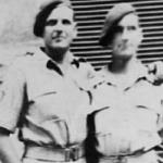 Harry Keay and one of the lads, Naples 1944