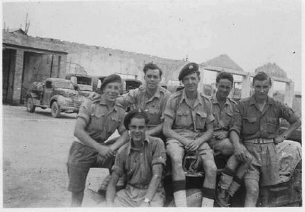 Men from 34 (Army) Section of 30 Assault Unit.