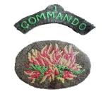 Original No 1 Commando Salamander arm patches