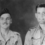 Pte's Des Rochford and John Carpenter