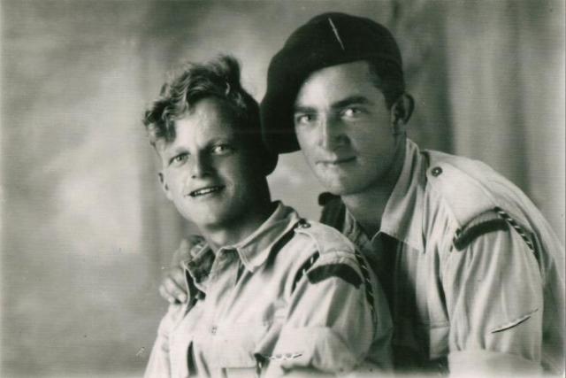 No.2 Commandos Titch Shaw and Dickinson