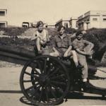 P Glover,  Mathews, and  Tich Davidson, No.1/5 Cdo., Stanley Hong Kong.