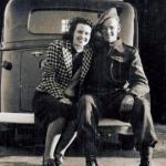 Nancy Hyslop and Ted Brown (No 11 Cdo), Lamlash 1940