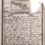 Lance Corporal James Gardner - 1944 letter to his brother Alfred