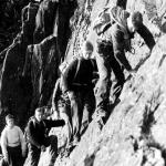 Cpl. Bill Barnes, No.4 Commando, and others climbing in Scotland (2)