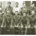 George Churcher (3 Cdo), Pete Honey (2 Cdo), Bill Hughes (2 Cdo) and others at StalagVIII B