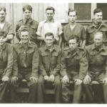 George Churcher (3 Cdo), Pete Honey (2 Cdo), Bill Hughes (2 Cdo) and others at Stalag VIIIb