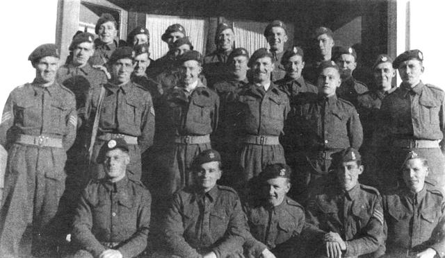 Lt Hunter-Gray, L/Cpl.William Oakes and others from No.4 Commando