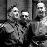 No.2 Commandos. Unknown, 'Ken' Emmerson, Arthur Wardle MC