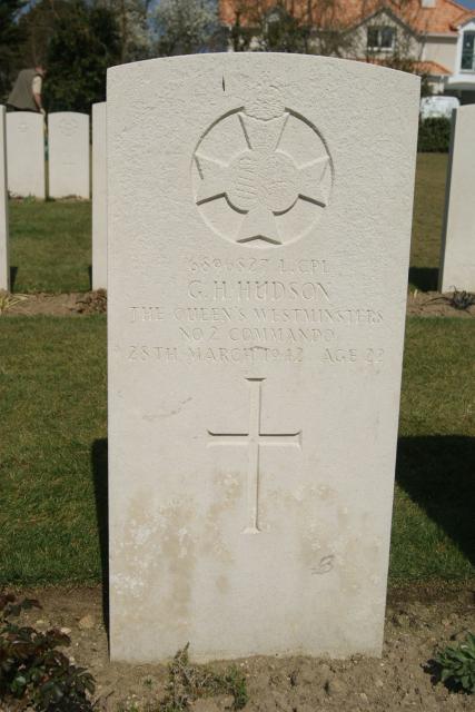 Lance Corporal George Hudson