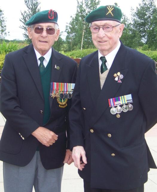 Billy Moore and Edward (Ned) Redmond both of No5 Cdo