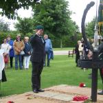 Geoff Murray during The Wreath Laying Ceremony