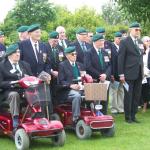 The Veterans during The Wreath Laying Ceremony