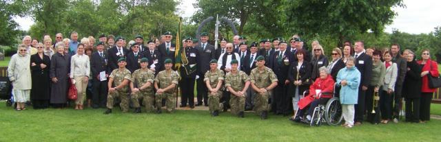 Group photograph taken after the Service
