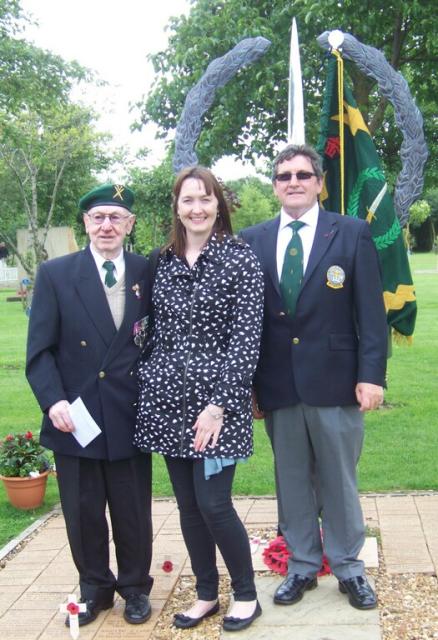 Edward (Ned) Redmond, 6 Troop, No5 Cdo, Julie Warren & Ron Lain