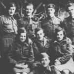 Roy Montague Smith, Leonard Hyatt, Malcolm Elliott with Partisans, 43RM Cdo