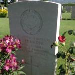 Corporal Bert Proctor, 43RM Commando, Salerno War Cemetery.