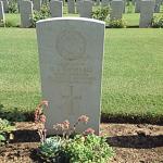 Lieutenant Richard Sydney Chiverall, 40RM Commando, Salerno War Cemetery.
