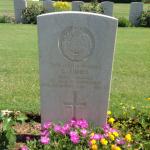 Marine Edward Fisher, 41RM Commando, Salerno War Cemetery.