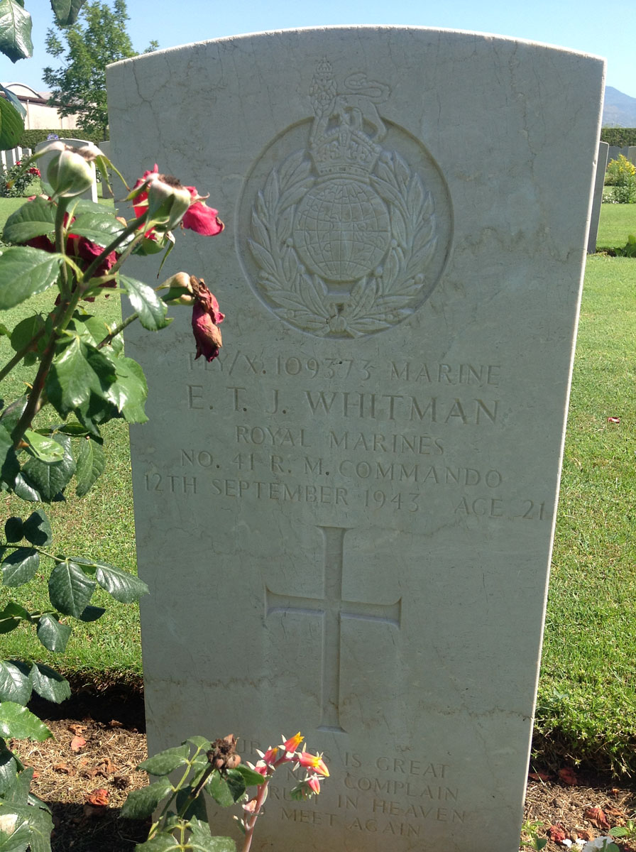 Marine Edward Thomas John Whitman