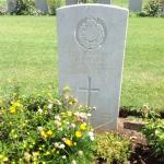 Marine Horace Garlick, 41RM Commando, Salerno War Cemetery