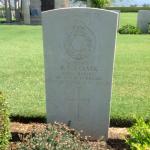 Captain Hedley T.J. Clark, 41RM Commando. Salerno War Cemetery.